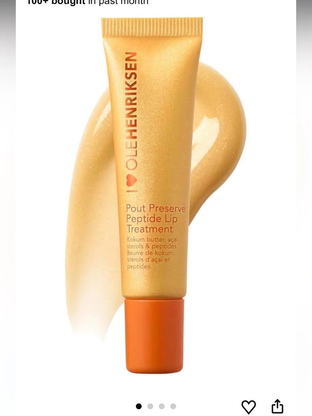 Ole Henriksen Golden Peach Lip Treatment Gloss